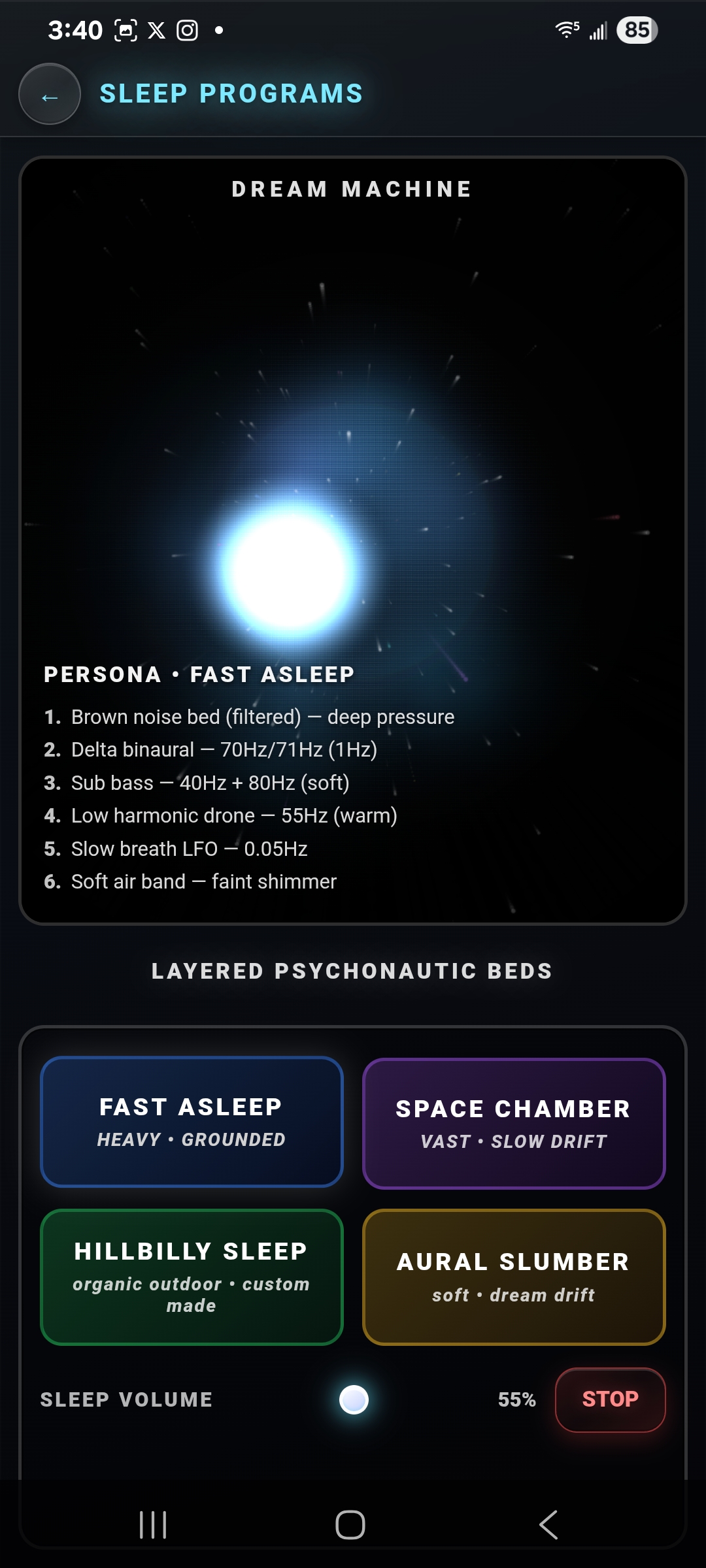 Sleep Programs